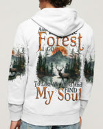 BLISSCORNERS AND INTO THE FOREST I GO ALL OVER PRINT