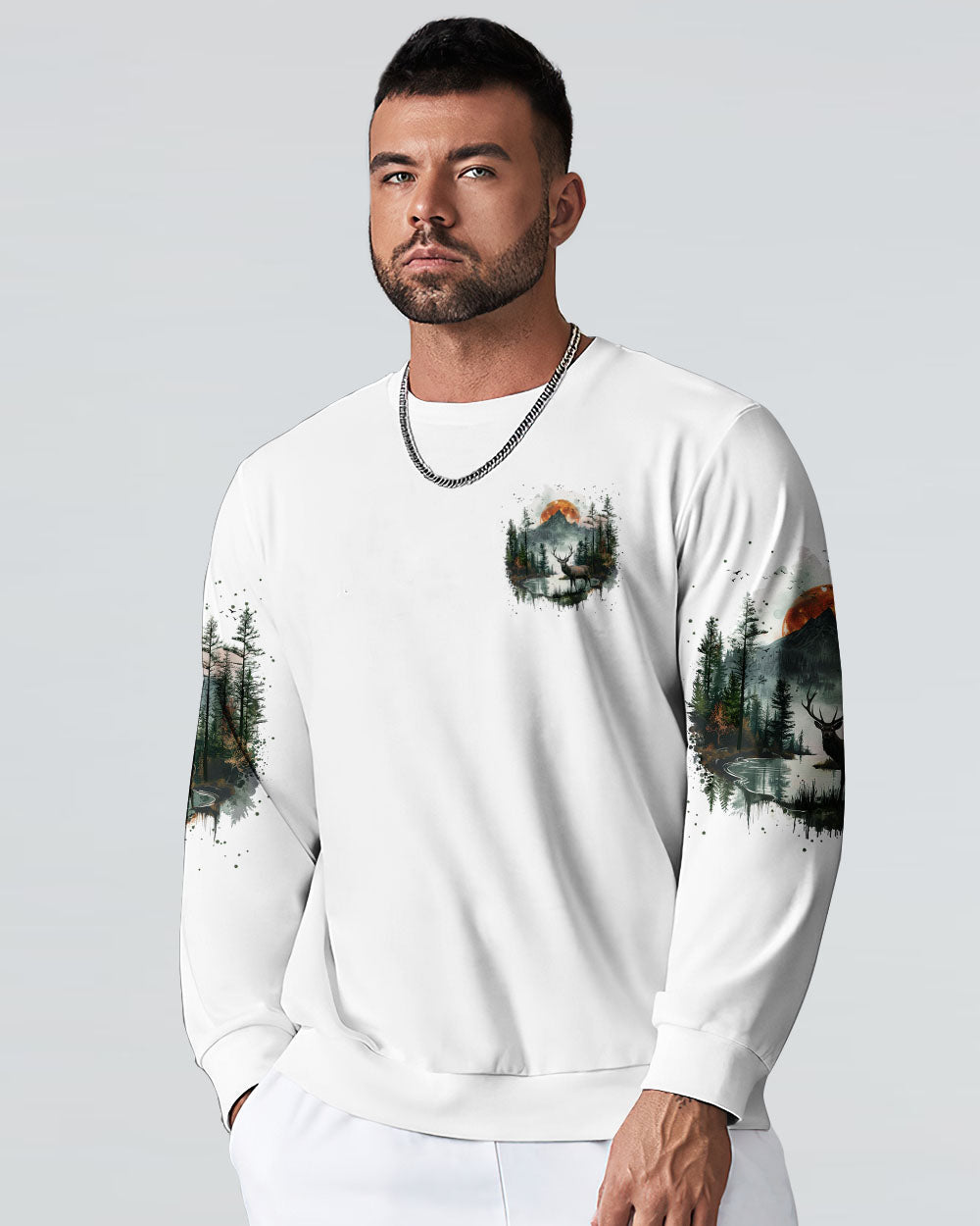 BLISSCORNERS AND INTO THE FOREST I GO ALL OVER PRINT