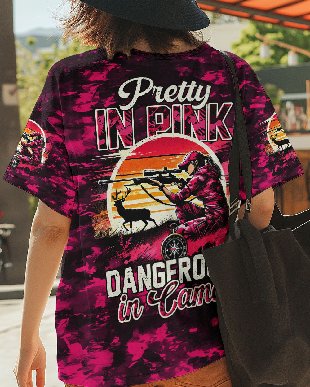 BLISSCORNERS PRETTY IN PINK HUNTING CAMO ALL OVER PRINT