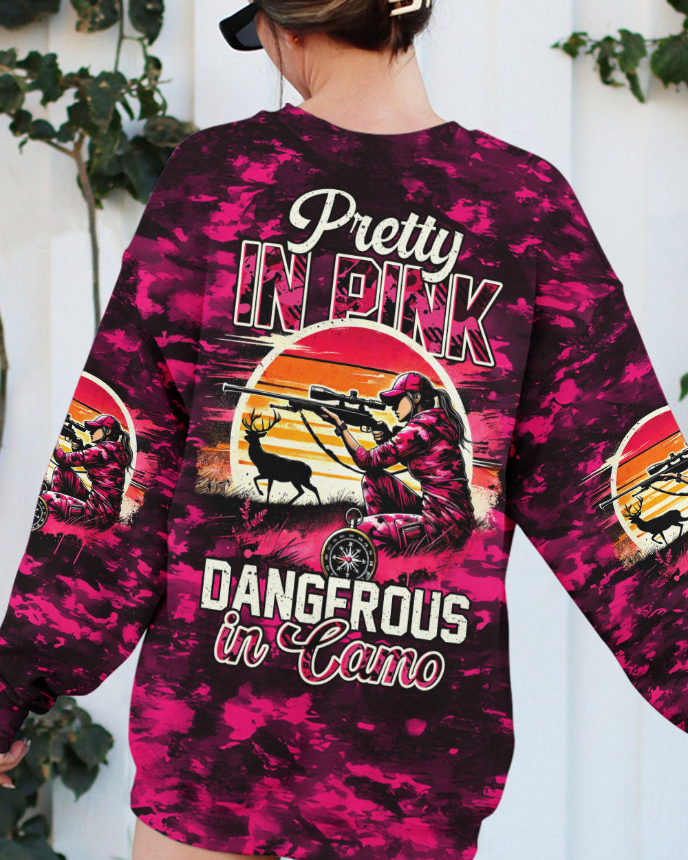 BLISSCORNERS PRETTY IN PINK HUNTING CAMO ALL OVER PRINT