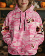 BLISSCORNERS PRETTY IN PINK DUCK HUNTING ALL OVER PRINT