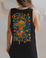 BLISSCORNERS AND INTO THE FOREST I GO DEER ALL OVER PRINT