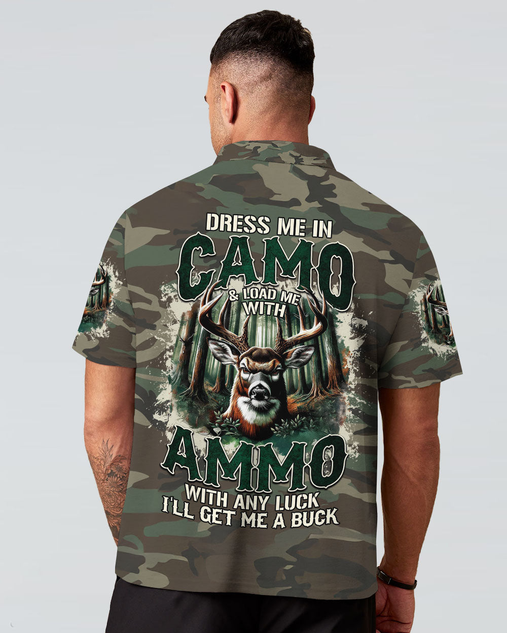 BLISSCORNERS DRESS ME IN CAMO HUNTING ALL OVER PRINT