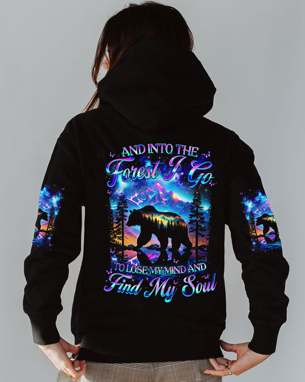 BLISSCORNERS AND INTO THE FOREST I GO ALL OVER PRINT