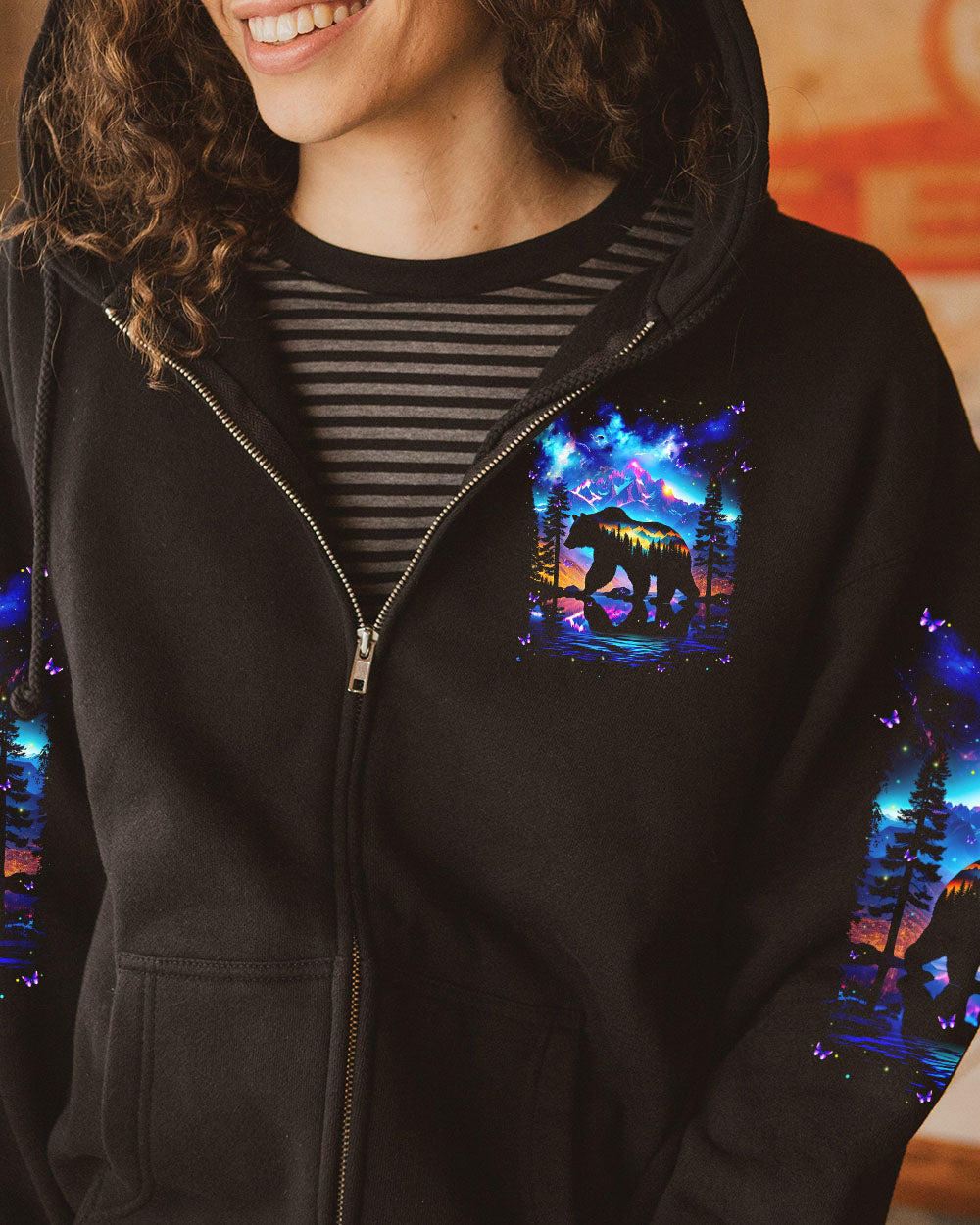 BLISSCORNERS AND INTO THE FOREST I GO ALL OVER PRINT