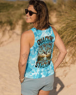 BLISSCORNERS QUACKIN' AND STACKIN' HUNTING DUCK CAMO ALL OVER PRINT