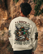 BLISSCORNERS DUCK AROUND AND FIND OUT HUNTING ALL OVER PRINT