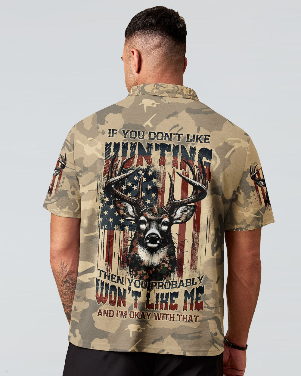 BLISSCORNERS IF YOU DON'T LIKE HUNTING ALL OVER PRINT