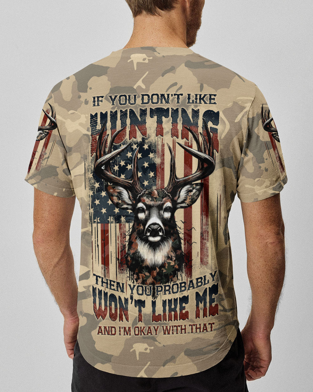 BLISSCORNERS IF YOU DON'T LIKE HUNTING ALL OVER PRINT