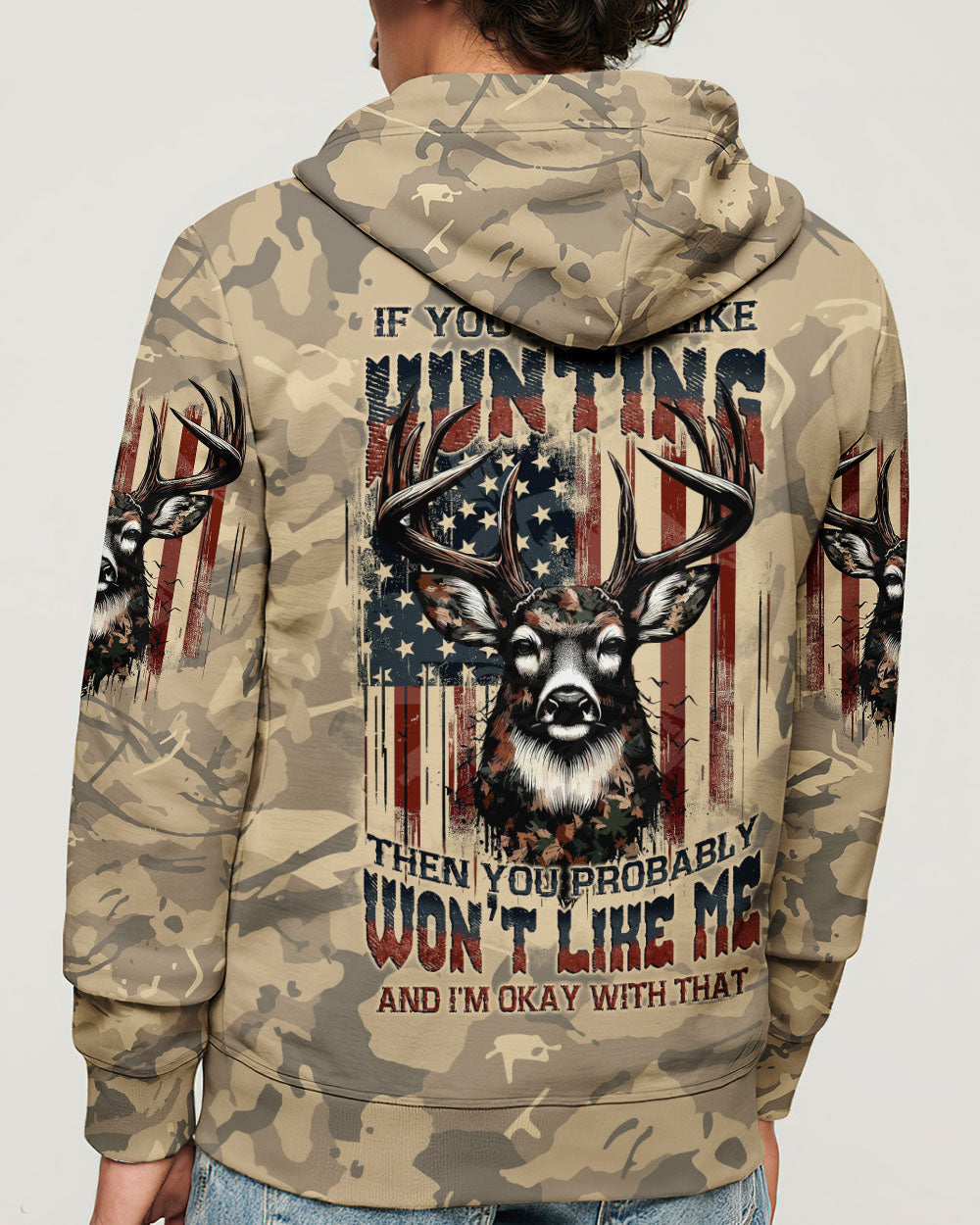 BLISSCORNERS IF YOU DON'T LIKE HUNTING ALL OVER PRINT