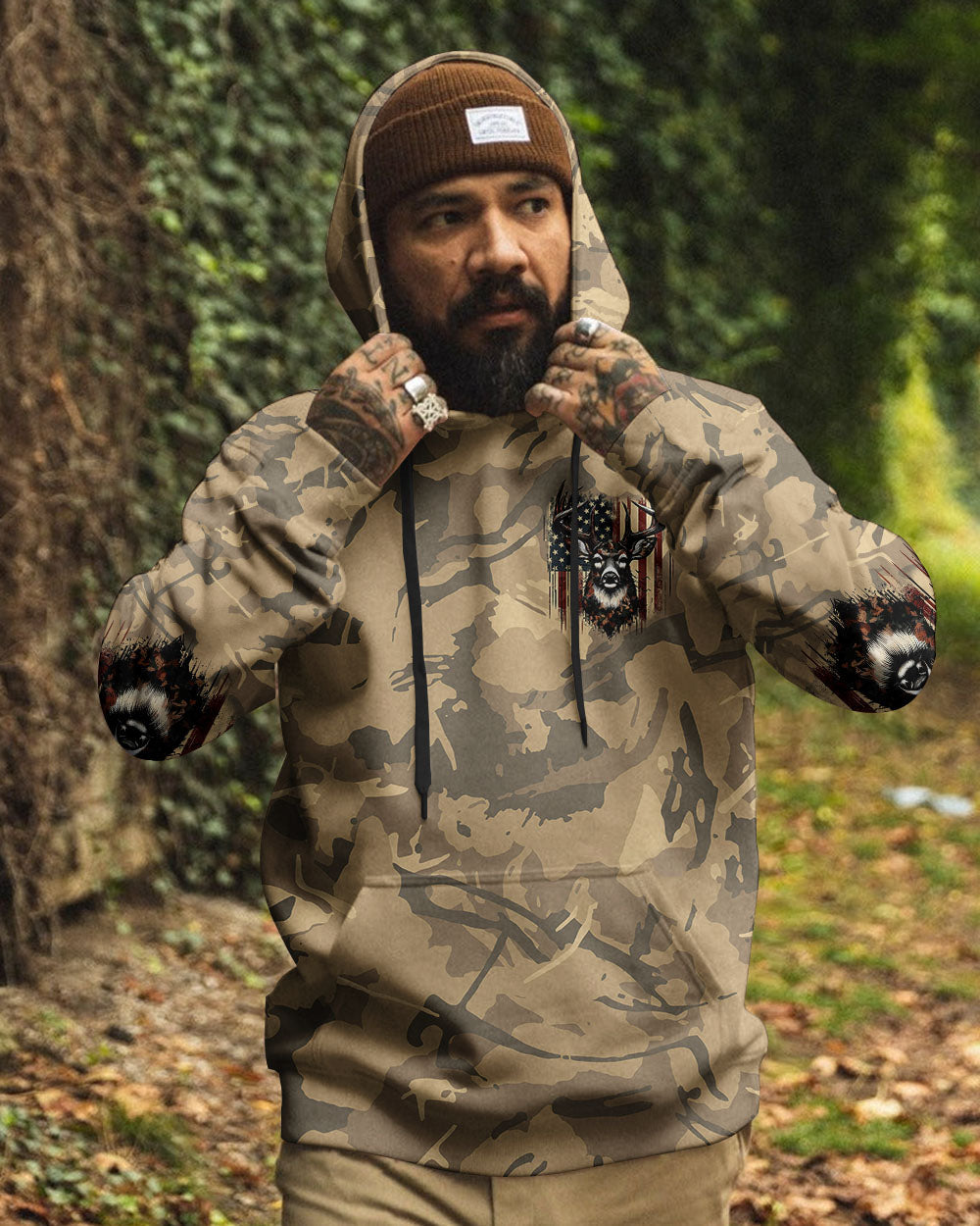 BLISSCORNERS IF YOU DON'T LIKE HUNTING ALL OVER PRINT