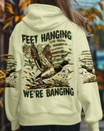 BLISSCORNERS FEET HANGING WE’RE BANGING DUCKS HUNTING ALL OVER PRINT
