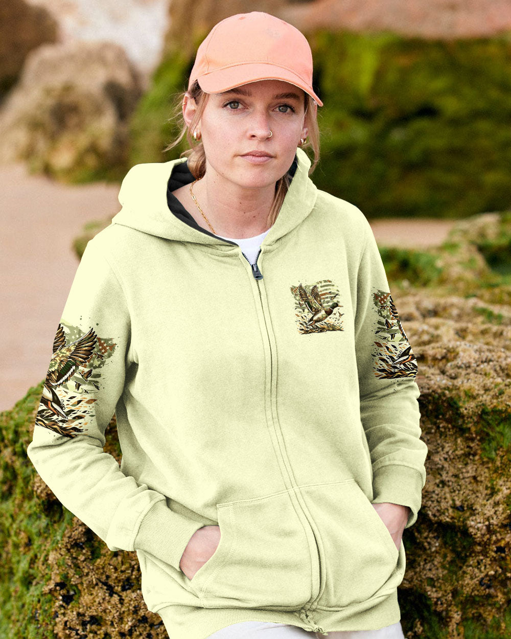 BLISSCORNERS FEET HANGING WE’RE BANGING DUCKS HUNTING ALL OVER PRINT