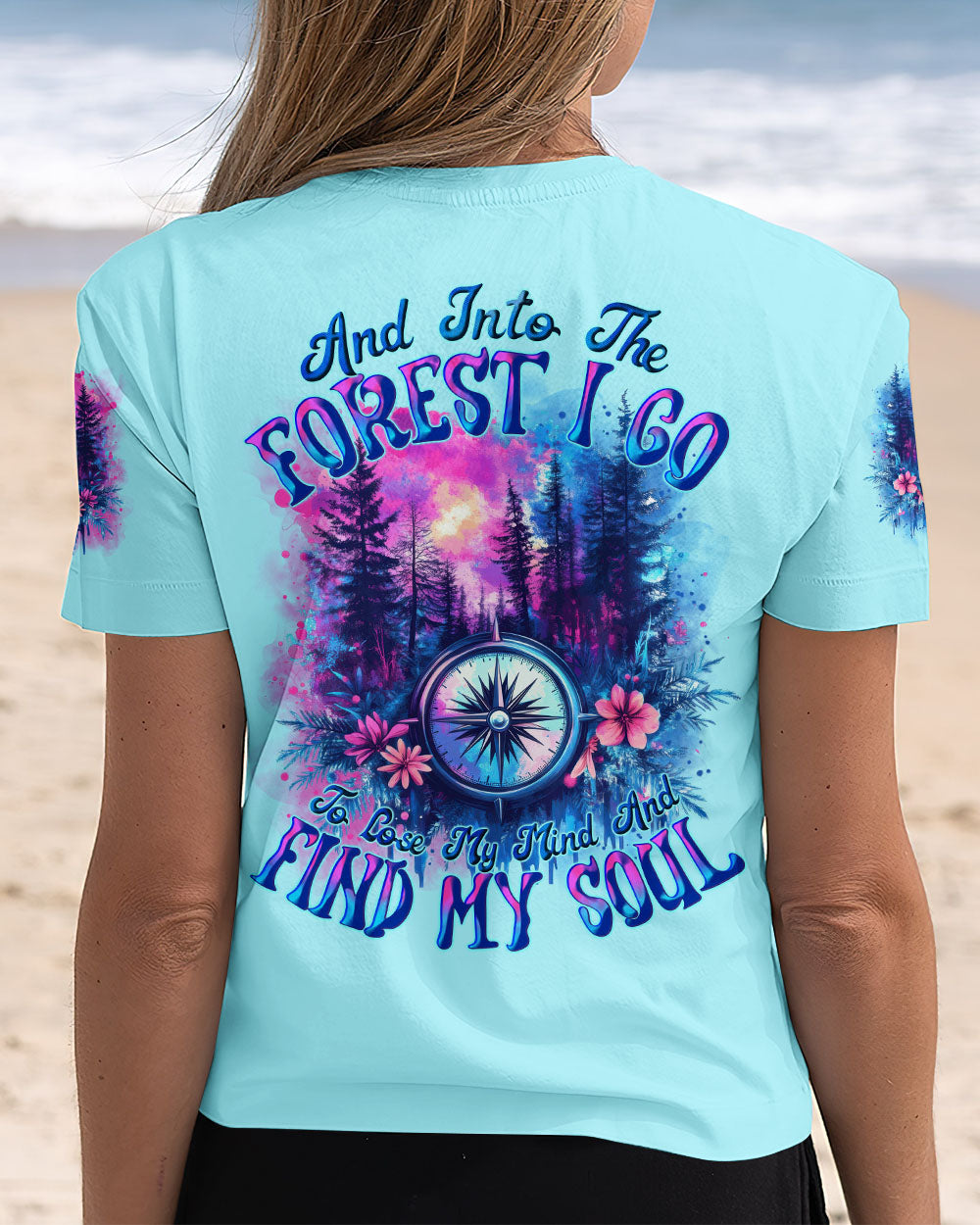 BLISSCORNERS AND INTO THE FOREST I GO ALL OVER PRINT