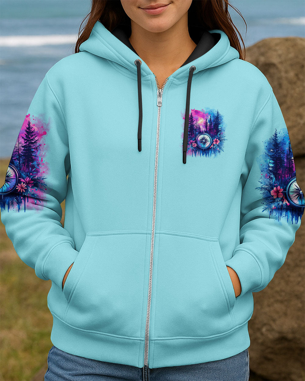 BLISSCORNERS AND INTO THE FOREST I GO ALL OVER PRINT