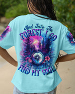 BLISSCORNERS AND INTO THE FOREST I GO ALL OVER PRINT