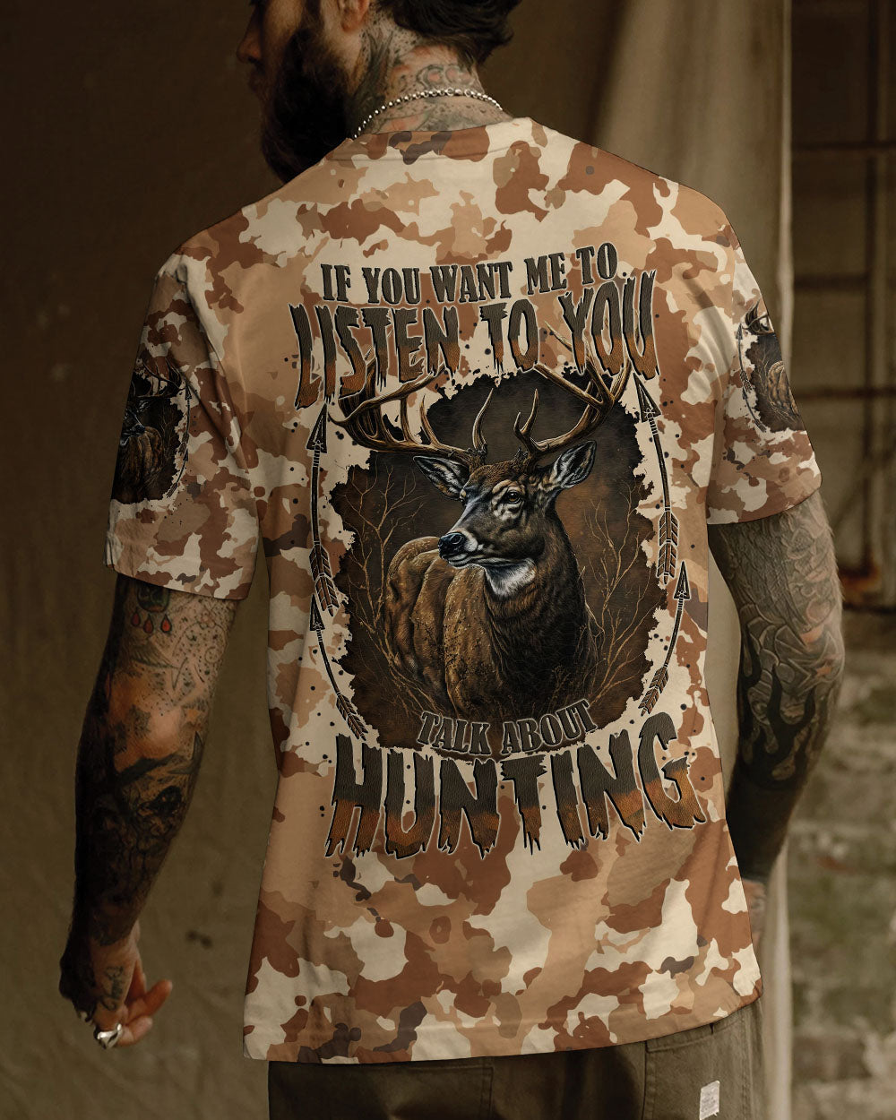 BLISSCORNERS TALK ABOUT HUNTING ALL OVER PRINT