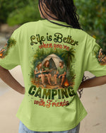 BLISSCORNERS CAMPING WITH FRIENDS ALL OVER PRINT