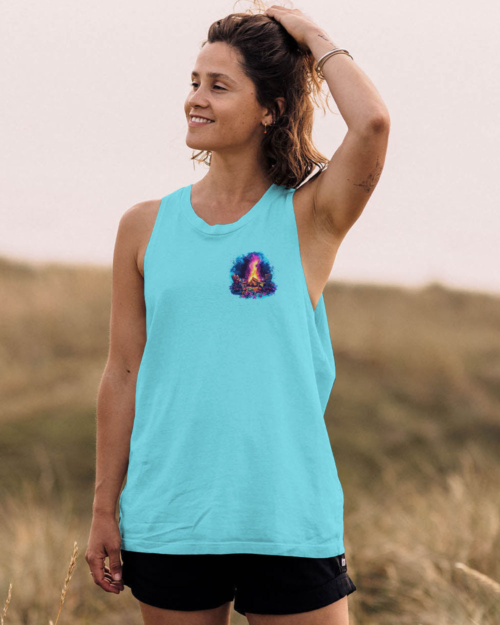 BLISSCORNERS MAKING MEMORIES ONE CAMPFIRE AT A TIME ALL OVER PRINT