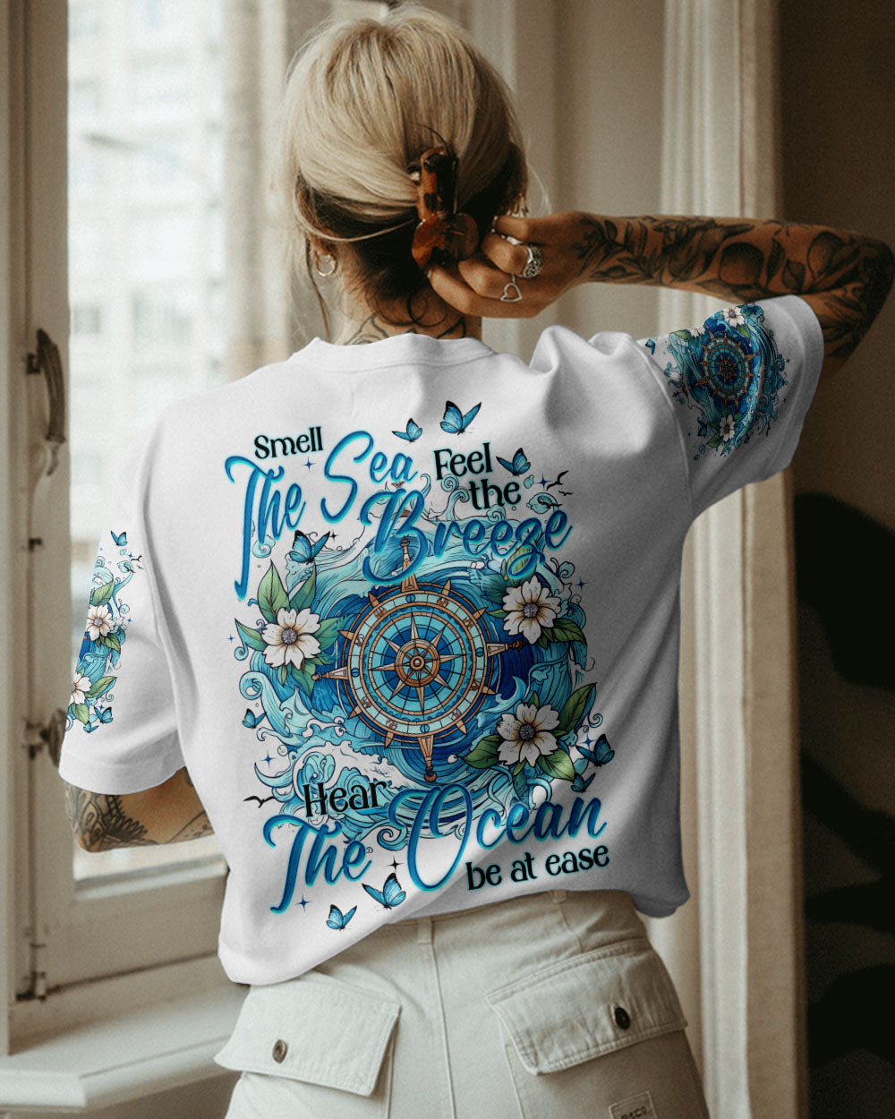 BLISSCORNERS SMELL THE SEA ALL OVER PRINT