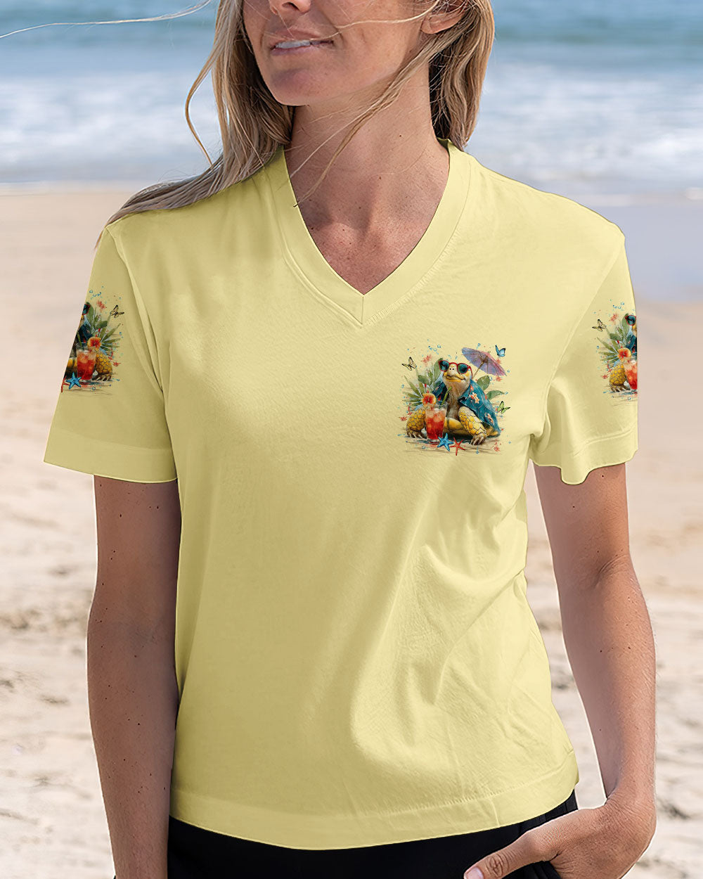 BLISSCORNERS CRAZY TURTLE LADY ALL OVER PRINT