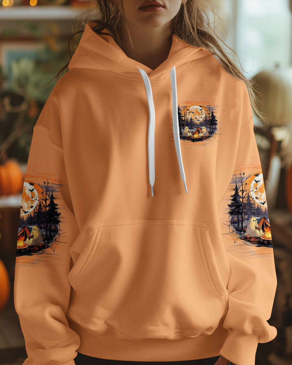 BLISSCORNERS MAKING MEMORIES ONE CAMPFIRE AT A TIME HALLOWEEN ALL OVER PRINT