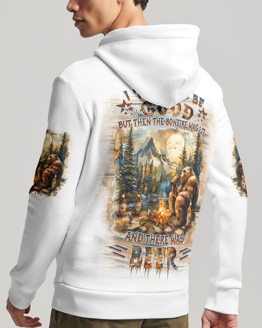 BLISSCORNERS I TRIED TO BE GOOD BUT THEN THE BONFIRE ALL OVER PRINT
