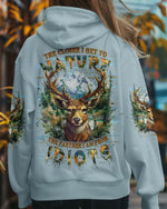 BLISSCORNERS THE CLOSER I GET TO NATURE DEER HUNTING ALL OVER PRINT