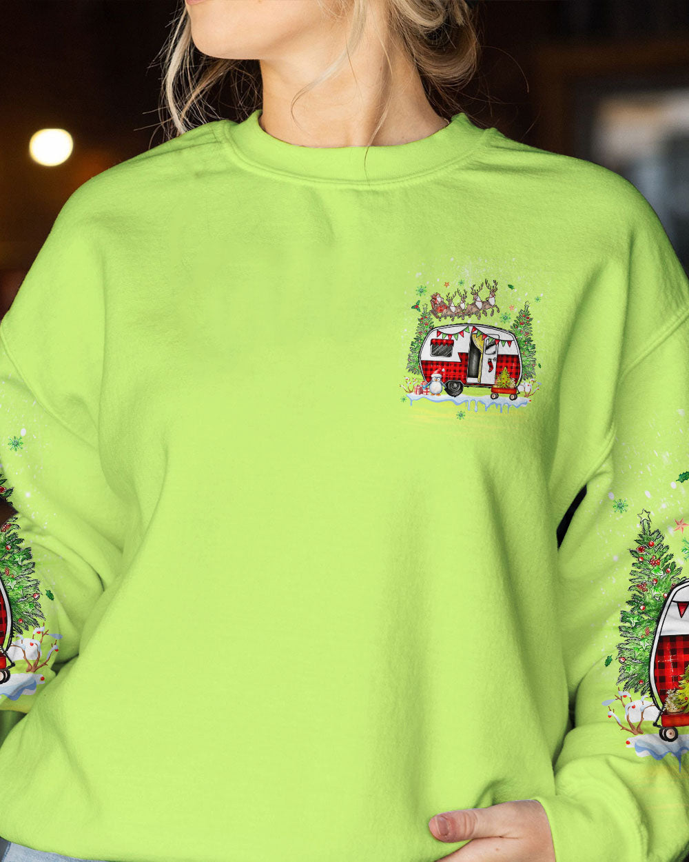 BLISSCORNERS EAT DRINK BE MERRY AND COLLECT MOMENTS CHRISTMAS ALL OVER PRINT