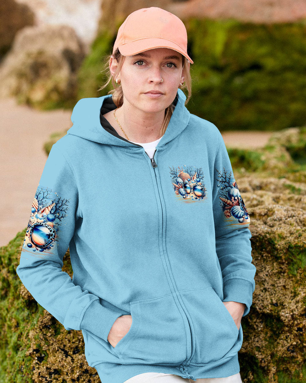 BLISSCORNERS LIFE IS BETTER AT THE BEACH ALL OVER PRINT