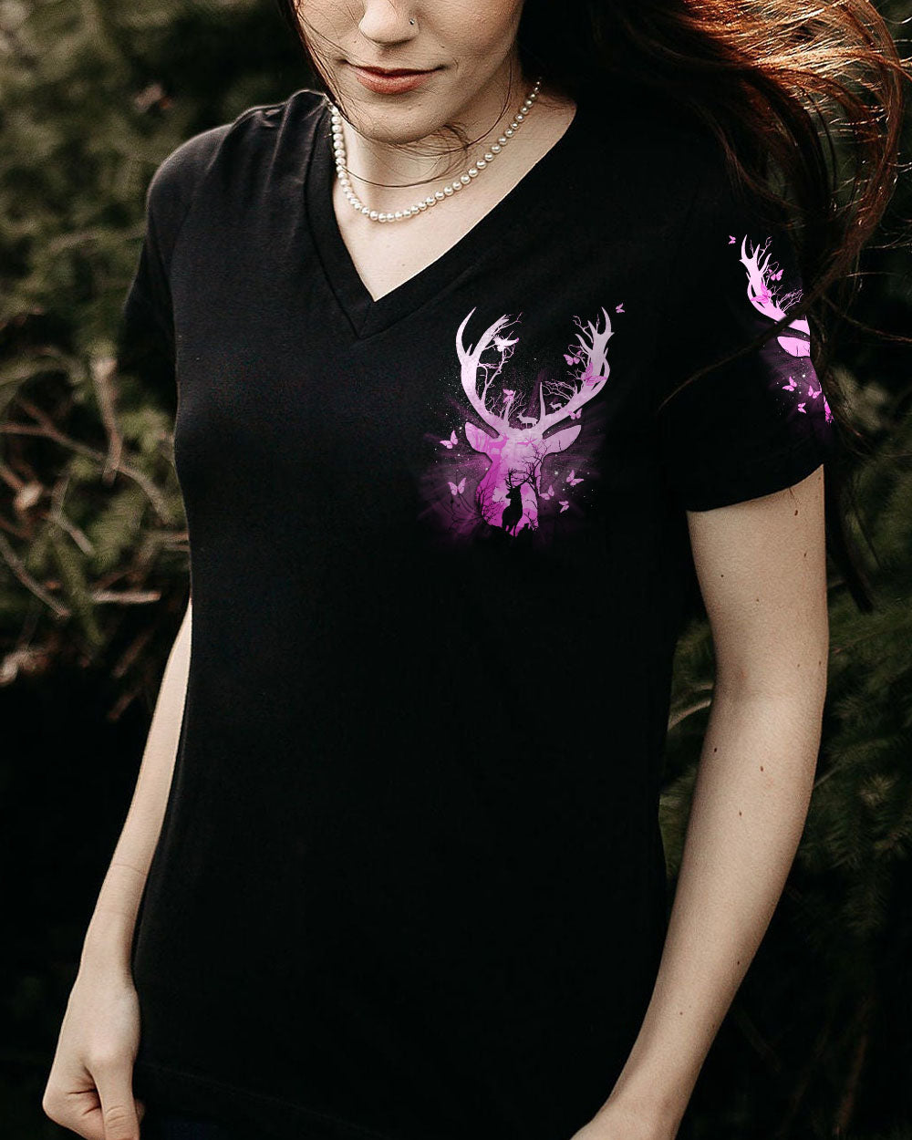 BLISSCORNERS THE CLOSER I GET TO NATURE DEER HUNTING ALL OVER PRINT