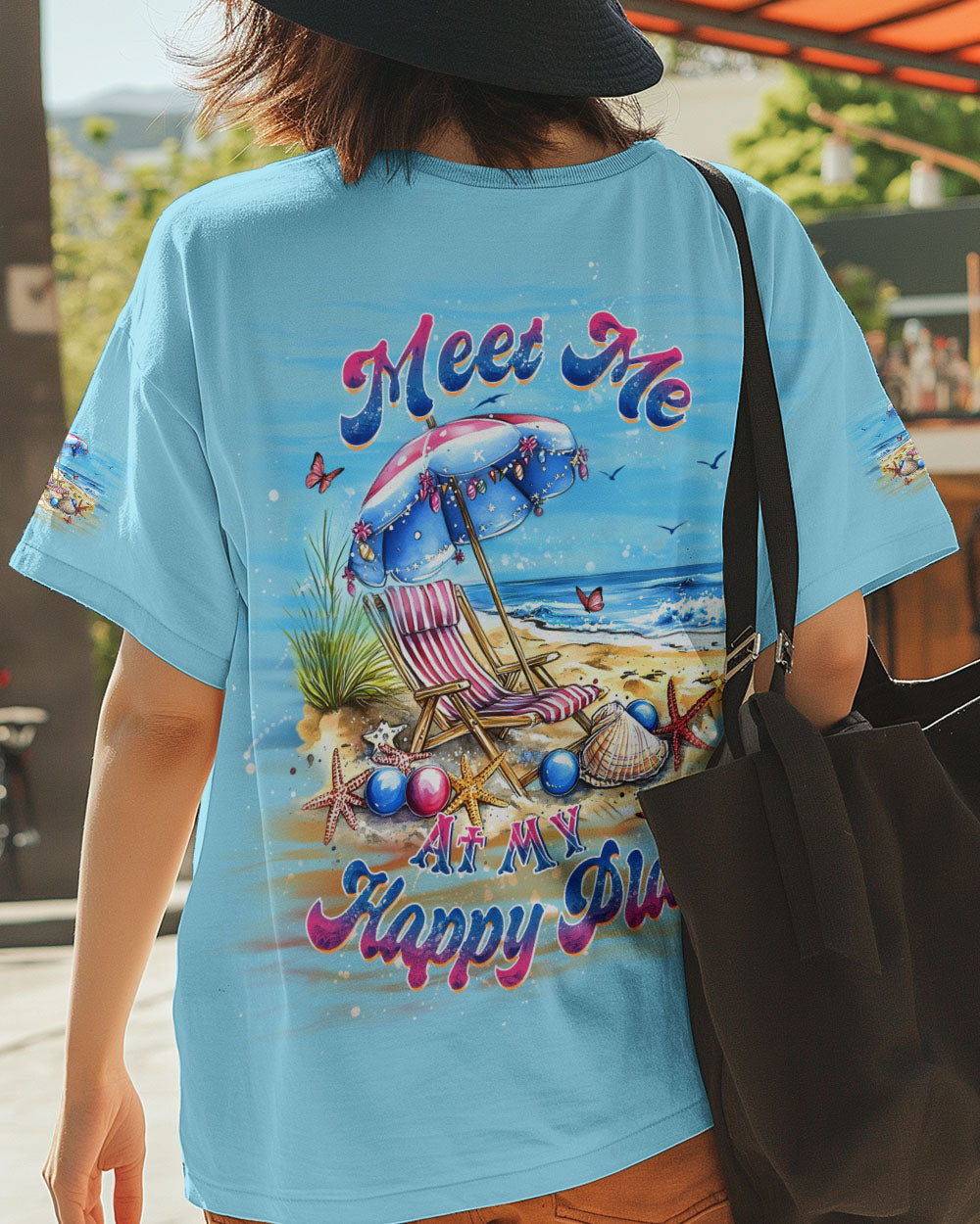 BLISSCORNERS MEET ME AT MY HAPPY PLACE ALL OVER PRINT