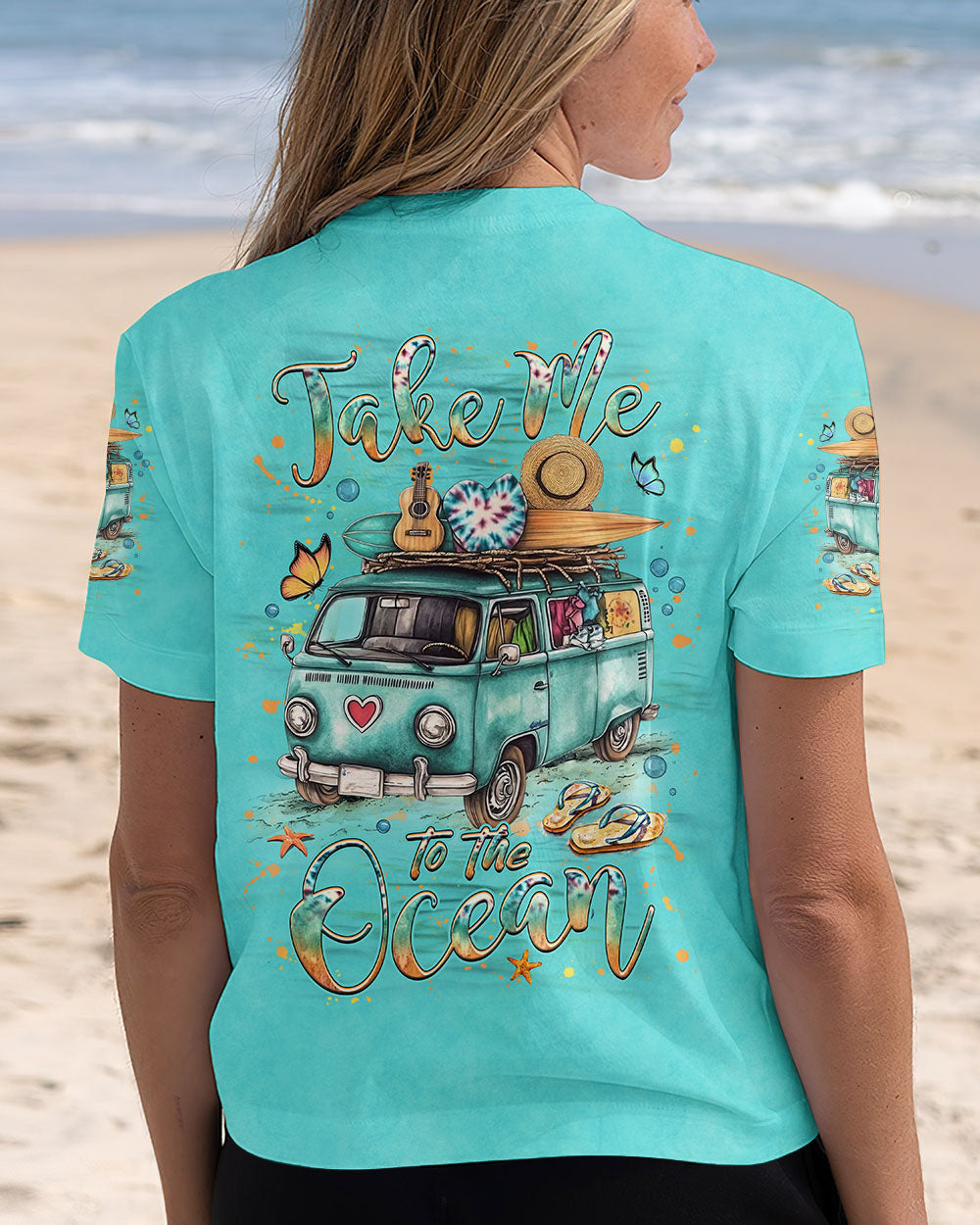 BLISSCORNERS TAKE ME TO THE OCEAN ALL OVER PRINT