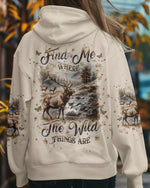 BLISSCORNERS (HOT DEAL) FIND ME WHERE THE WILD THINGS ARE ALL OVER PRINT