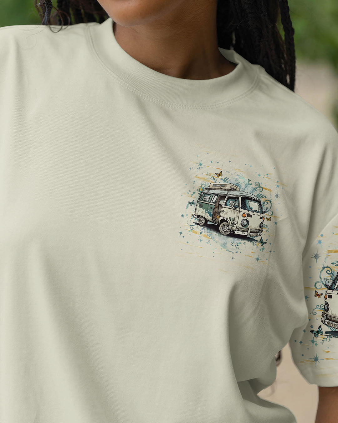 BLISSCORNERS THE BEST DAYS ARE SPENT CAMPING ALL OVER PRINT