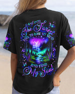 BLISSCORNERS AND INTO THE FOREST I GO DEER ALL OVER PRINT