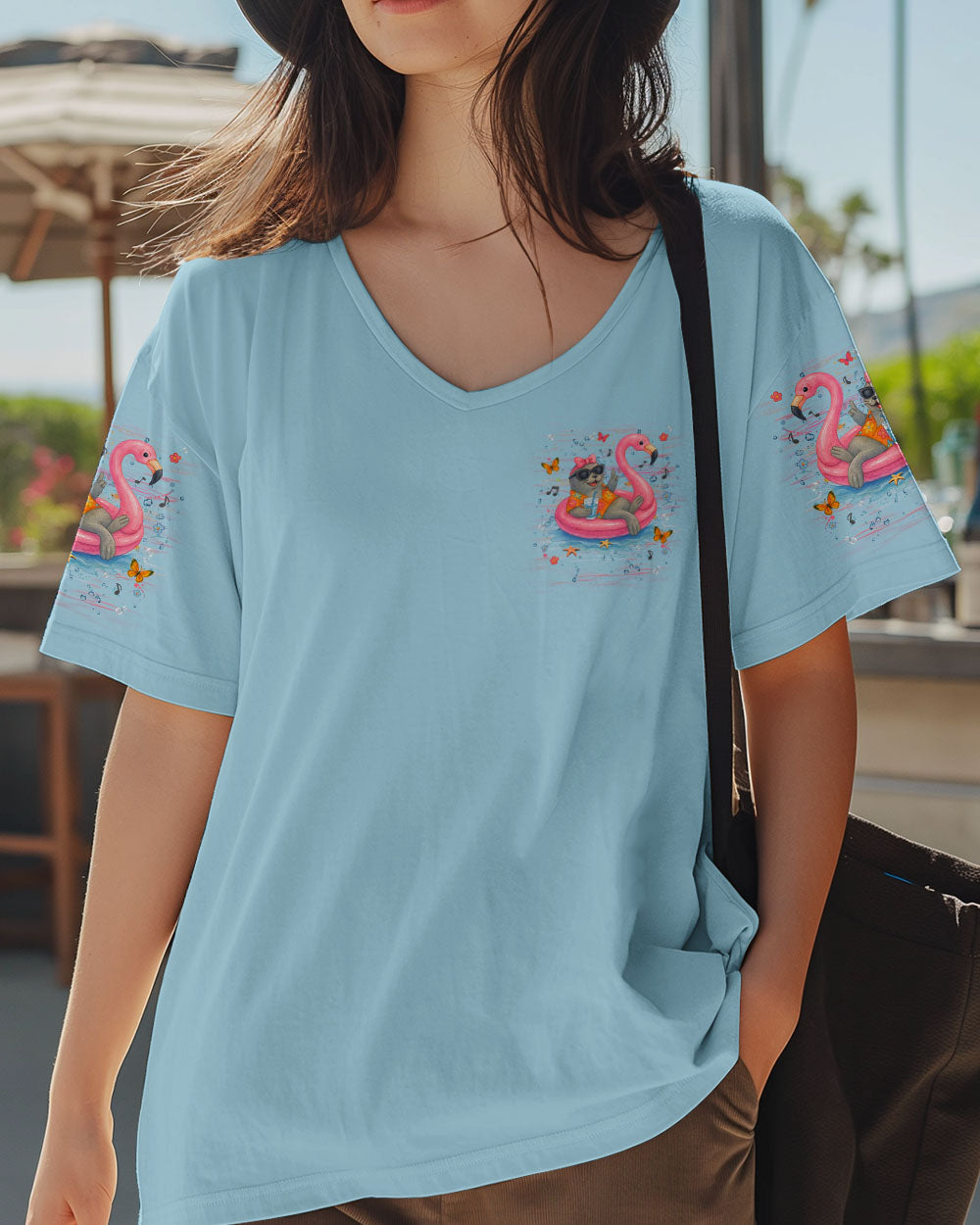BLISSCORNERS MEET ME AT MY HAPPY PLACE SEAL ALL OVER PRINT