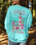 BLISSCORNERS ALL SHE WANTED WAS THE OCEAN LIGHTHOUSE ALL OVER PRINT