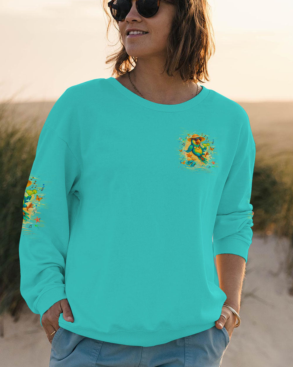 BLISSCORNERS SAVE WATER DRINK MARGARITAS ALL OVER PRINT