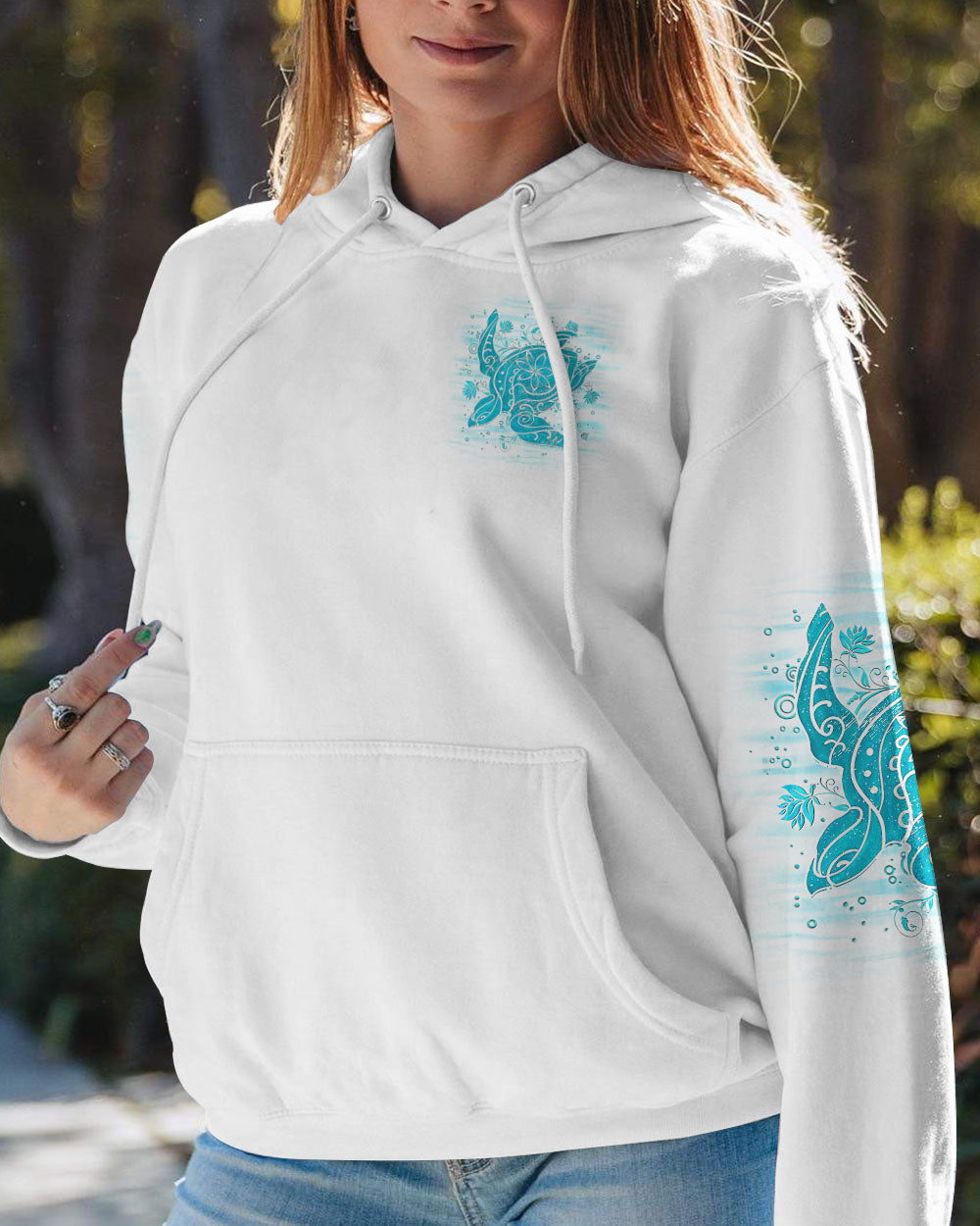 BLISSCORNERS I'M A TOES IN THE SAND KINDA GIRL TURTLE ALL OVER PRINT
