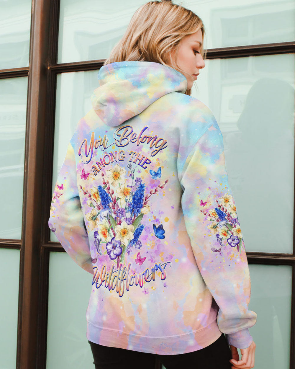 BLISSCORNERS YOU BELONG AMONG THE WILDFLOWERS ALL OVER PRINT