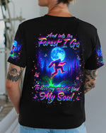 BLISSCORNERS AND INTO THE FOREST I GO BIGFOOT ALL OVER PRINT