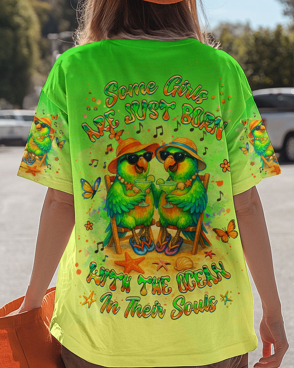 BLISSCORNERS SOME GIRLS ARE JUST BORN ALL OVER PRINT
