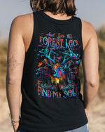 BLISSCORNERS AND INTO THE FOREST I GO DEER ALL OVER PRINT