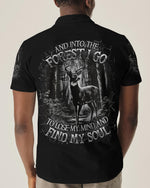 BLISSCORNERS AND INTO THE FOREST I GO DEER ALL OVER PRINT