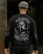 BLISSCORNERS AND INTO THE FOREST I GO DEER ALL OVER PRINT