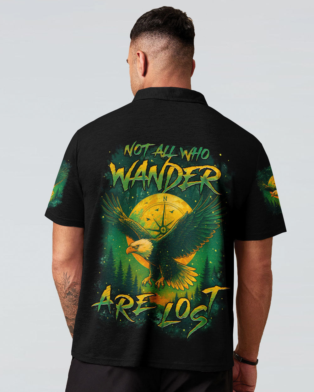 BLISSCORNERS NOT ALL WHO WANDER ARE LOST ALL OVER PRINT