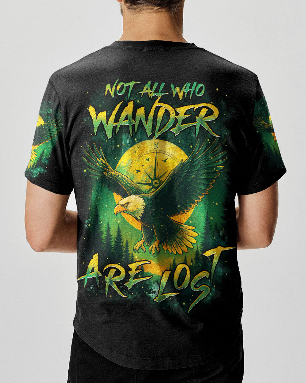 BLISSCORNERS NOT ALL WHO WANDER ARE LOST ALL OVER PRINT