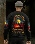 BLISSCORNERS AND INTO THE FOREST I GO WOLF ALL OVER PRINT