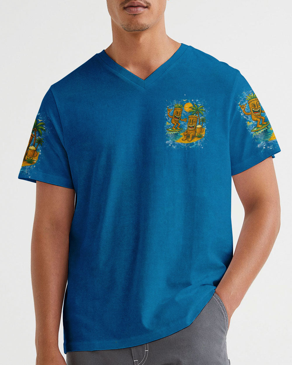 BLISSCORNERS MAKING MEMORIES ONE BEACH DAY AT A TIME TIKI ALL OVER PRINT